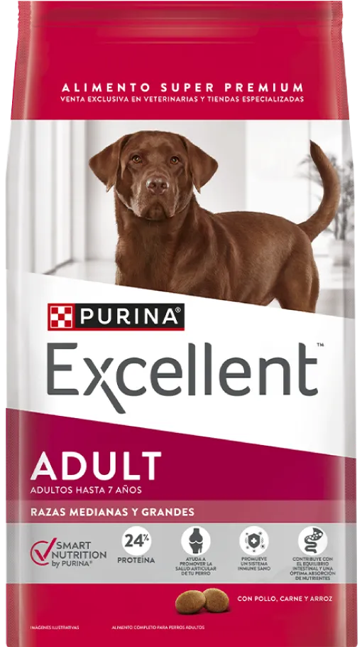 EXCELLENT PERRO ADULT MED Y GRANDES 20 KG