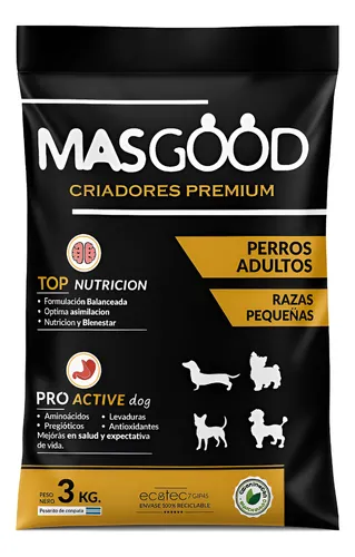 [1512] MASGOOD PREMIUM RAZA PEQUEÑA X 3 KG