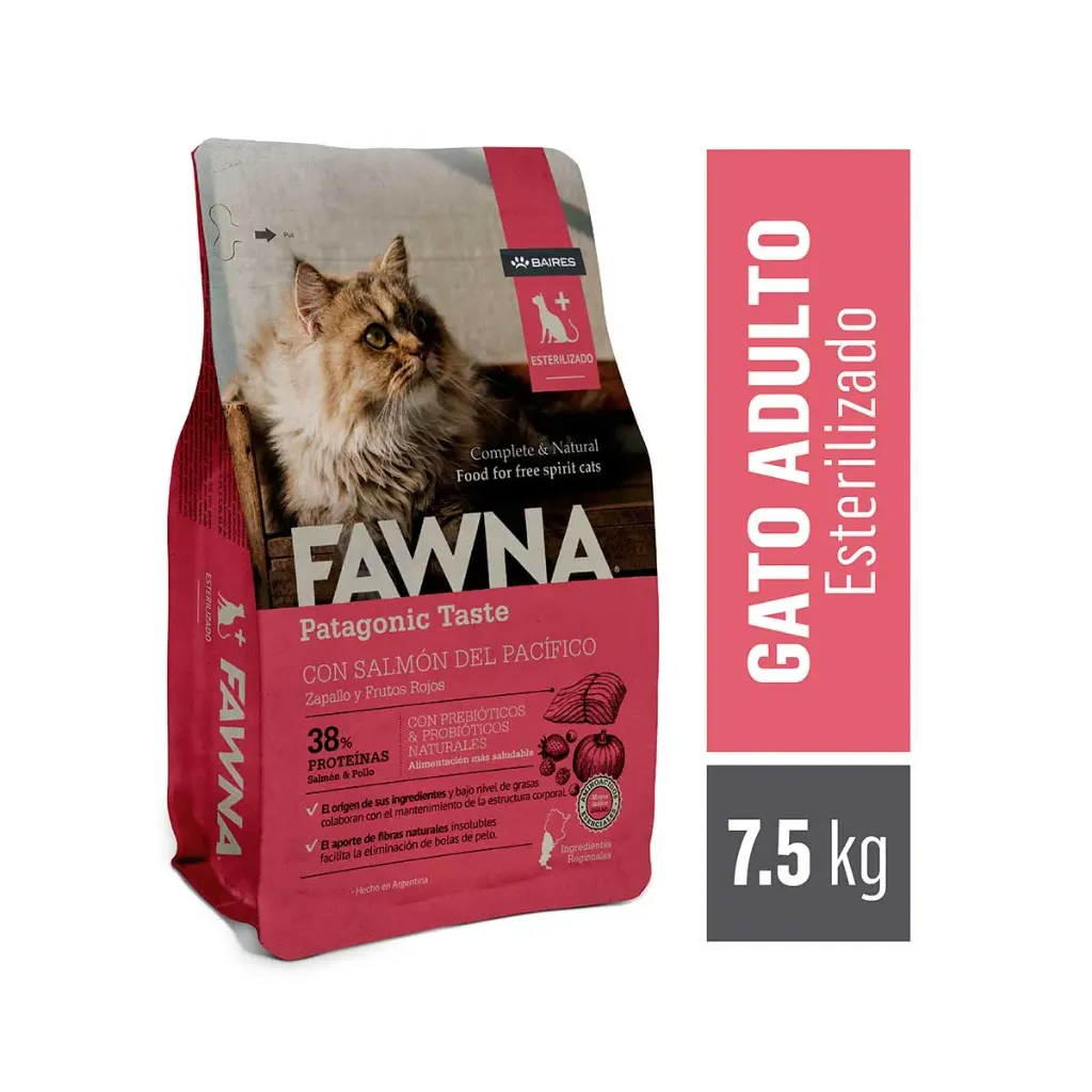 [2834] FAWNA GATO ESTERILIZADO X 7.5 KG