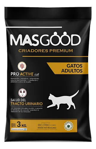 MASGOOD PREMIUM GATO X 3 KG