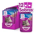 POUCH WHISKAS ADULTO 12 X 85 GR